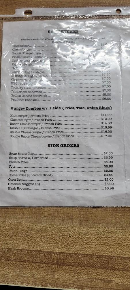 Betty's Stockyard Cafe Menu image 4